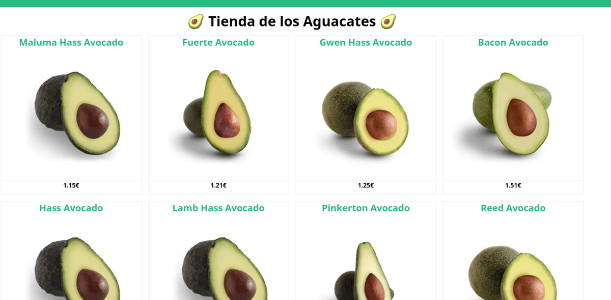 Avocado shop